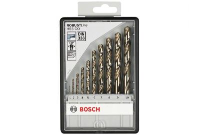 Набор сверл по металлу Bosch Robust Line HSS-Co 10шт (2607019925)