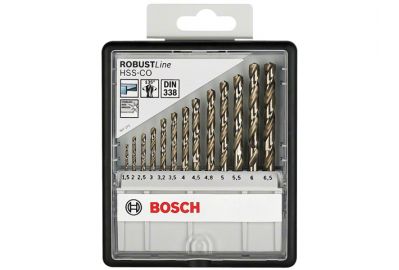 Набор сверл по металлу Bosch Robust Line HSS-Co 13шт 1,5-6,5мм (2607019926)