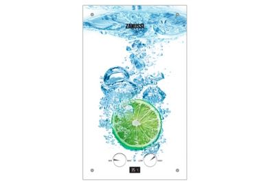 Газовый проточный водонагреватель Zanussi GWH 10 Fonte Glass Lime