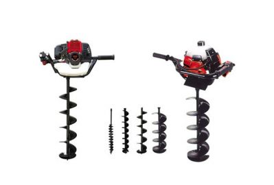 Бензиновый мотобур Krones YS-PD-520 B шнек 100мм