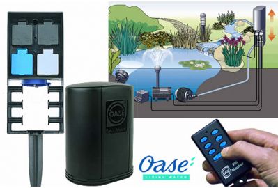 Блок уличных управляемых розеток Oase InScenio FM-Master 3