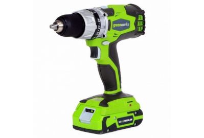 Аккумуляторная комбо-дрель GreenWorks G24DD Kit 2 АКБ 2 Ач (3700507VA)