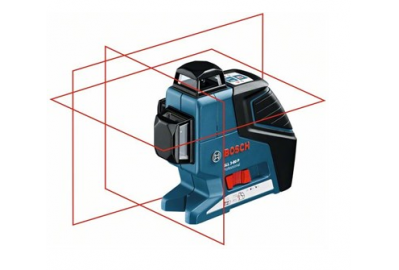 Лазерный нивелир Bosch GLL 3-80 P линейный + BS 150 + вкладка под L-Boxx (0.601.063.306)