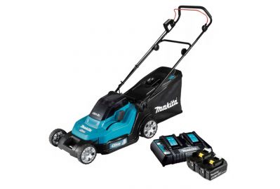 Газонокосилка аккумуляторная Makita DLM432PT2