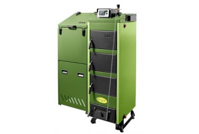 Твердотопливный котел SAS BIO SLIM 23 кВт (дымоход сверху)