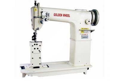 Колонковая машина с прижимным роликом-лапкой GOLDEN WHEEL CS-820