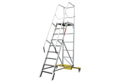 Лестница с платформой Megal ЛСПК-2,35