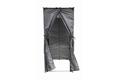 Дачная душевая кабина Rostok сборная без бака серая