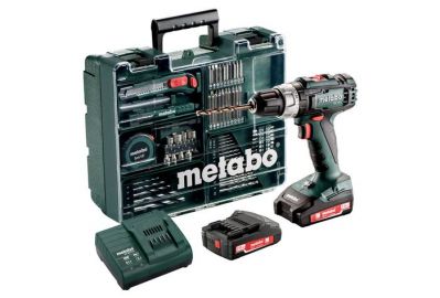 Аккумуляторная дрель-шуруповерт Metabo BS 18 L Set (602321870)