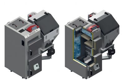 Твердотопливный котёл Defro Sigma 16kW