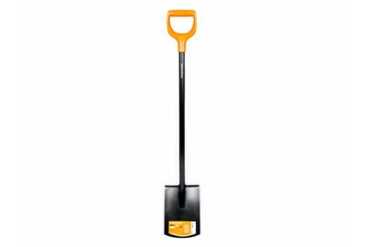 Лопата штыковая с закругл.лезвием FISKARS Solid (1026683)
