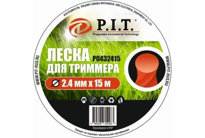 Леска для триммера P.I.T Р0432415