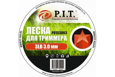 Леска для триммера 3LB P.I.T. P0153003