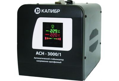 Стабилизатор напряжения Калибр АСН-3000/1