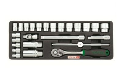 Набор-сет головок 3/8" 136х364мм Toptul GCAT2502 25 предметов