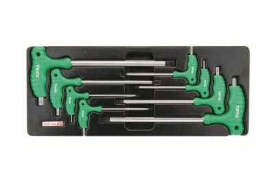 Набор-сет ключей L-Type Torx Т10-Т50 Toptul GAAT0804