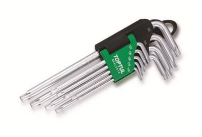 Набор ключей Torx T10-Т50 Toptul GAAL0919 9 предметов