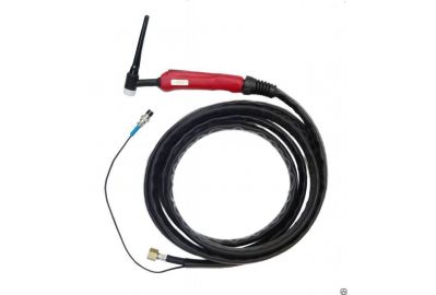 Горелка Aurora TIG 26 180A(35%) силовой разъем, 3/8G, 2pin "мама", 4m