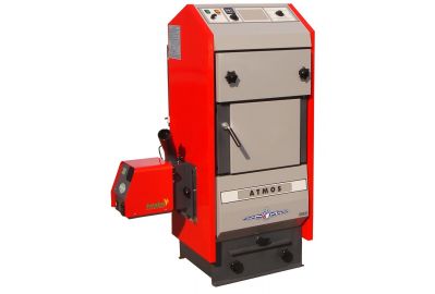 Котел пеллетный Atmos D 21 P с бункером 240 л