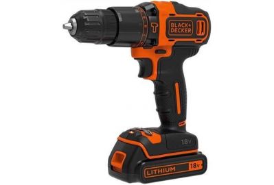 Дрель-шуруповерт Black & Decker BDCHD18KB-XK