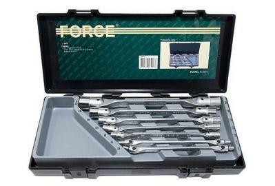 Набор торцевых шарнирных ключей Е-профиль Force 5075