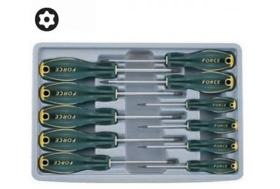 Набор отверток Torx с отверстием Force 2119T