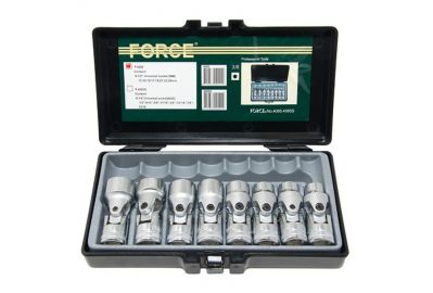 Набор головок с карданом Force 4085