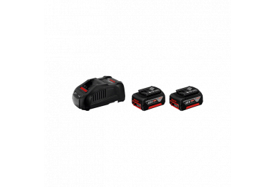 Аккумуляторный блок Bosch GBA 18 В 2x5,0Ah + зарядное Bosch GAL 1880 CV Professional