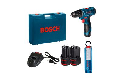 Дрель-шуруповёрт Bosch GSR 120-LI + GLI 12V-300 Professional (06019F7005)