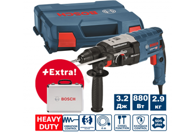 Перфоратор Bosch GBH 2-28 Professional + SDS Plus Set (0.615.990.L42)