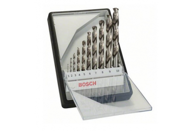 Набор сверл по металлу Bosch Robust Line HSS-G 1-10 мм (2607010535)