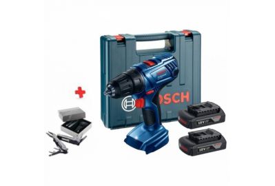 Дрель-шуруповерт Bosch GSR 180-LI + Swiss Peak Multitool (0615990K9P)