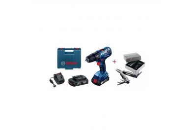 Дрель-шуруповёрт Bosch GSB 180-LI+ Swiss Peak Multitool (0615990K9T)