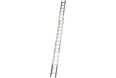 Лестница выдвижная с тросом Krause Robilo 2x15 ступеней (129840)