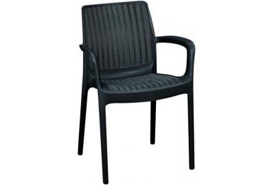 Стул Keter Plastic Bali Mono (графит) 206056