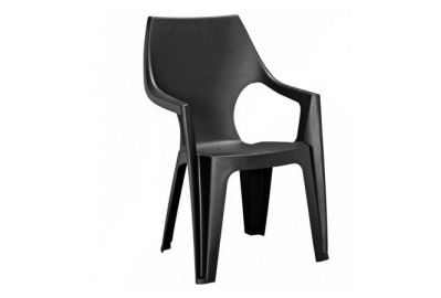 Стул Keter Plastic Dante Lowback (коричневый) 236021