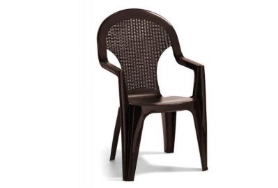 Стул Keter Plastic Santana Chair (коричневый) 219376