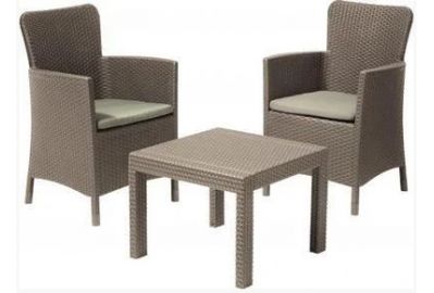 Набор мебели Keter Plastic Salvador Balcony Set (капучино) 219451