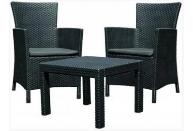 Набор мебели Keter Plastic Rosario Balcony Set (графит) 216777