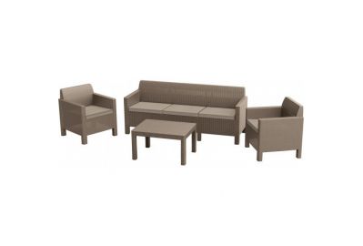 Набор мебели Keter Plastic Orlando (капучино) 226525