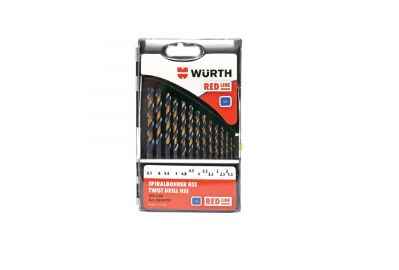Набор сверел Wurth HSS DIN 338 1,5-6,5 мм