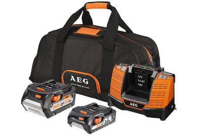 Набор аккумуляторов с зарядным устройством AEG SET LL18X0BL