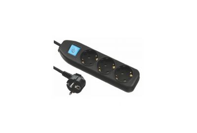 Удлинитель Electraline 62263 (5 м, черный)