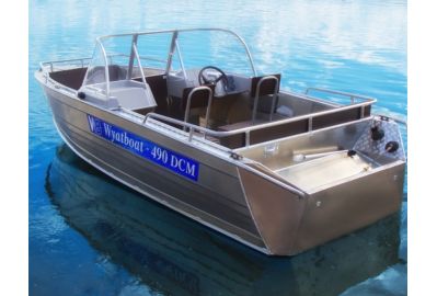 Алюминиевый катер Wyatboat-490 DCM