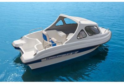 Cтеклопластиковый катер Wyatboat-3 П (полурубка)