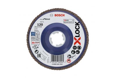 Диск шлифовальный по металлу Bosch X-LOCK Best for Metal