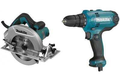 Набор Makita DK0118 (дисковая пила HS7600 + дрель-шуруповёрт DF0300)