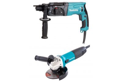 Набор Makita DK0120 (перфоратор HR2470 + угловая шлифмашина GA5030)