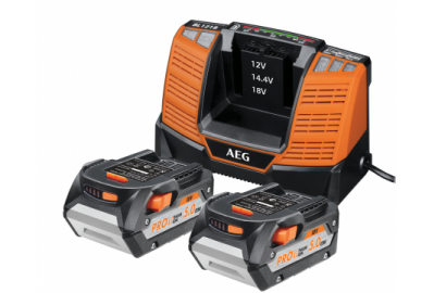 Аккумулятор с зарядным устройством AEG SET LL1850BL (2) (в сумке)
