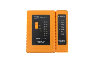 Тестер кабеля Proconnect RJ-45+RJ-11 468